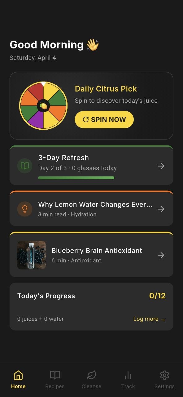Lemon Wellness Tracker screenshot 3